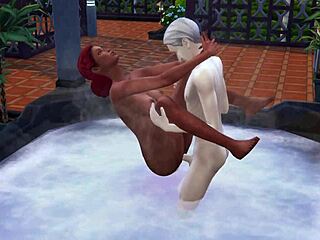 Ever wondered about a sims 4 bath scene outdoors?