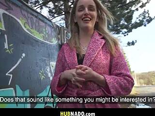 Fake Agent Bangs Sexy Big Ass Blonde Charlie Forde in Abandoned Room!