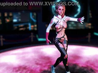 slim gwen stacy dancing in ripped suit gets you aroused by venom?