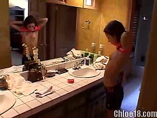 hey chloe, finger that tight teen pussy for us in your solo tease?