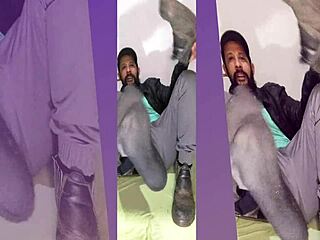 Homemade solo in boots socks showing off ass update 49 aug 13