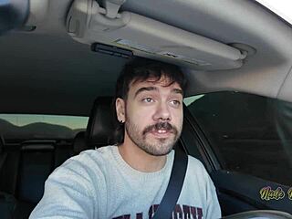 ever wonder what nasty backstage doggy looks like with scarlett alexis oiled up?