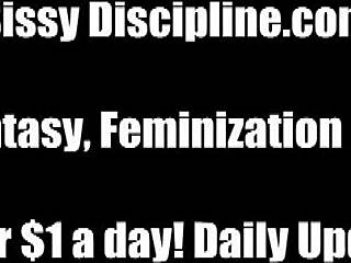 imagine us dressing you up all sexy for some femdom bdsm humiliation fun tonight