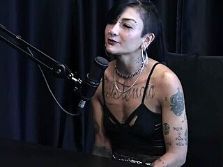 Caroleta Roots hardcore dance lesson turns into depression porn producer scene on sheer red