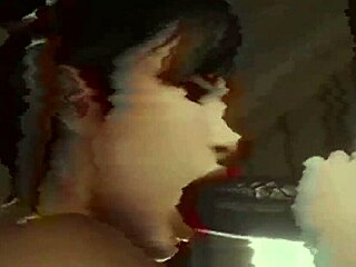 Chun-Li's Seductive BBC Airtight Routine