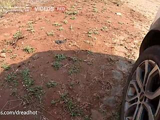 Big ass latina deepthroats then doggystyle in abandoned restaurant