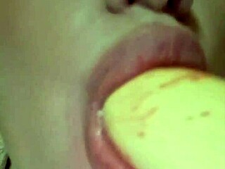 pretty cute pussy toys in lingerie fetish play