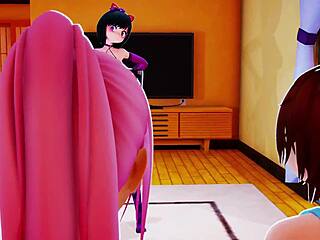 mmd r-18 izumi n shiro meetin new neighbors... bi blowjob cumshots