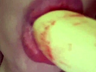 pretty cute pussy toys in lingerie fetish play