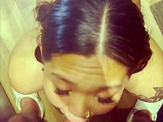 Demand Sloppy Deepthroat Blowjobs from Curvy Asian with Big Natural Tits Every Morning