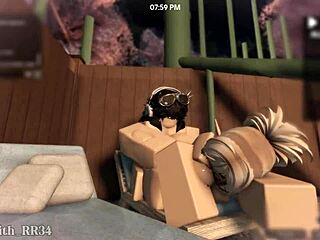 me and the sexy elf girl fuck doggystyle then missionary all over the sauna