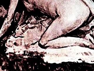 Vintage erotic art teases with antique nude beauties!