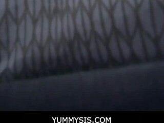 hey stepsis wakes up napping and jumps on stepbro's cock amara romani