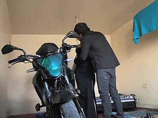 girlfriend's mom gets roughly fucked alone in the house