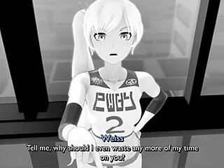 Pregnant team's yoga class with RWBY twist