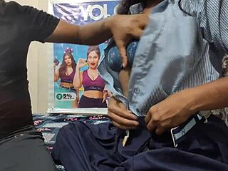 desi college coed bends over for rough doggystyle anal assfucking from sex teacher at ranch