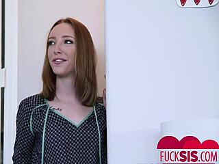 hey katy kiss and maya kendrick crash for sneaky stepsis threesome fuck?