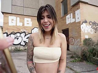 german scout spots tall latina teacher molly smith for bareback casting couch pounding