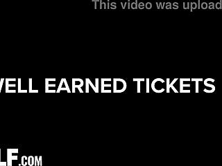 free use threesome my kinky big tits stepmom shares bed with horny girlfriend