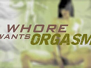 Mirabella's Cute Shaved Tease Builds to Wild Orgasm Frenzy