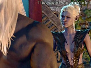 minthara's wild bg3 sex scene goes fully nude