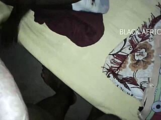 Hairy babe sucks boyfriend while girlfriend watches full vid