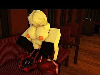 roblox faust helps dante but ends up bent over for rough doggystyle pounding and more