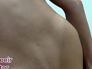 my friend's curvy latina girlfriend felt empty so i filled her big pussy with my black monster bbc in dorm roleplay