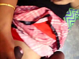 her tight red panties tease before indian step sis rides rough at home