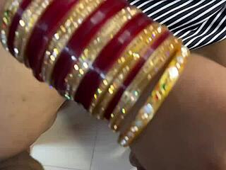 Boss's sexy indian sister fingered to squirting orgasm in viral mms fuck