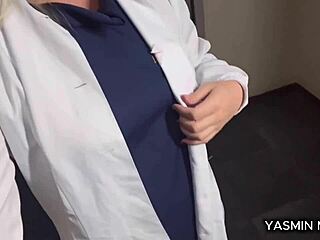 dr yasmin mineira takes intense patient massage turning erotic