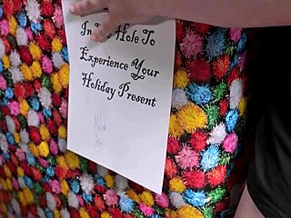 Adalind Gray's Holiday Gloryhole Creampie With Deepthroat