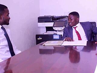 Businessman Calls Libertine Cutie for Outdoor Ebony Threesome Pussy Lick and Fuck