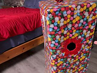 Adalind Gray's Holiday Gloryhole Creampie With Deepthroat