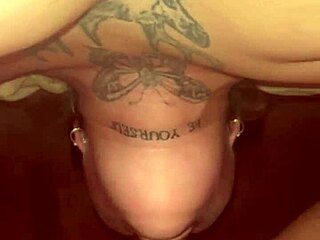 her deepthroat ends with hot cumshot flooding that slutty mouth
