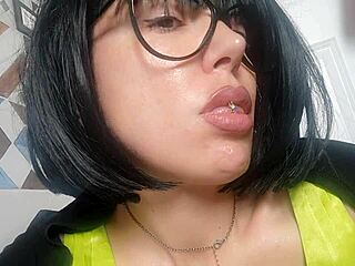 Step-mom casts giantess spell on stepson turning her into huge TITS slut for worship