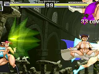 Sexy Mondragon Fights Monster in Goblin Temple Fuck Fest