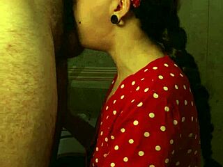 caught my petite tattooed neighbor jerking off in laundry so i fucked her doggy pov rough comedy homemade