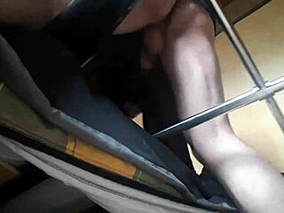 Petite Laura Tied Tight to Machine for Rough Doggystyle Creampie