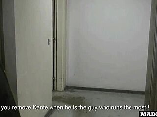 Big ass Spanish fan gets anal fucked and double penetrated rough in parking lot post-match