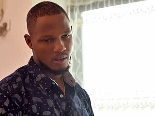 african ebony sub takes latex domination with pussy licking and cum