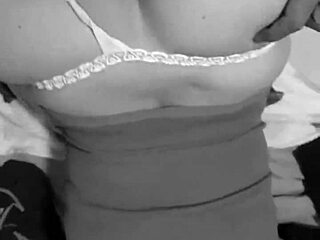 blonde tuga bent over doggy in thong panties