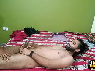 Indian Teen Sucks Stepbro's Huge Cock Ass Pounded!