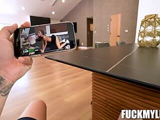 Hot Asian Milf Stepmom Marica Rewards Stepsons Big Cock with Pussy Ride