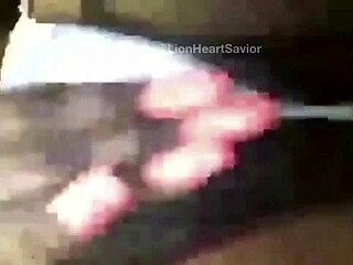 hey petite ebony slut why finger that tight teen ass so deep?