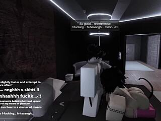 in roblox, the cutest slut grinds her big ass to win my approval