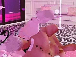 Unknown guy pounds bimbo hard.
