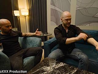 Maid Monika Fox, ready for two businessmen to double penetrate your ass instead of cleaning, prolapse squirt cumshot?