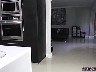 teen joins duddy's family in wild blowjob competition turning hardcore fast