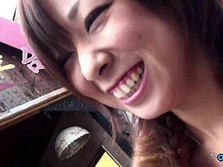 pov plowing her hairy puffy asian pussy between tight garden seams doggystyle